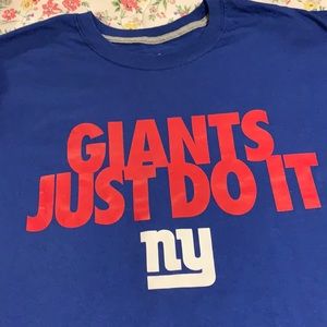 Nike NFL Team Apparel Giants Just Do It T-shirt